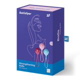 Тренувальний набір для м'язів Кегеля Strengthening Balls Satisfyer