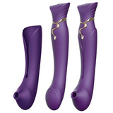 Zalo Legend Queen Set G-Spot Pulse Wave Vibrator Twilight Purple