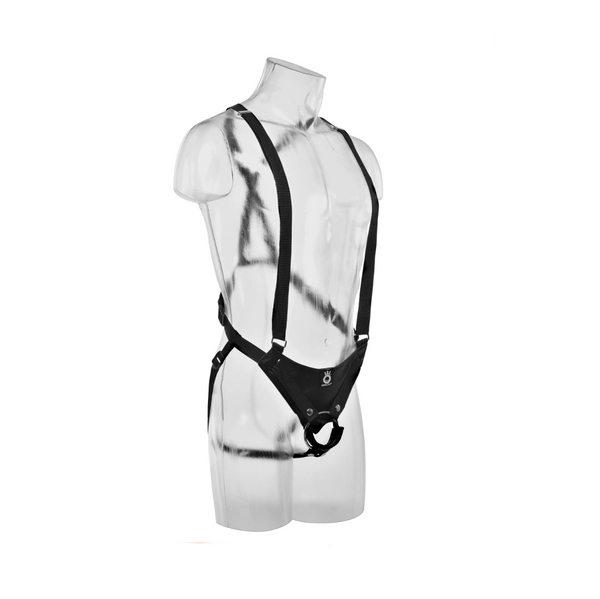 King Cock 12 Hollow Strap on Suspender System