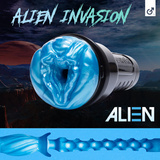 Masturbator Freaks Alien Blue Metallic Fleshlight