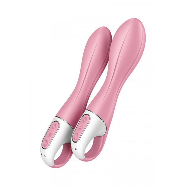 Надувний вібратор Air Pump Vibrator 2 світло-червоний Satisfyer