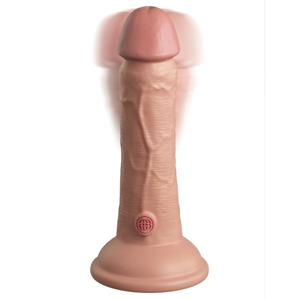 Dildo 15 cm 6 Inch Dual Density Vibe Cock Light King Cock Elite