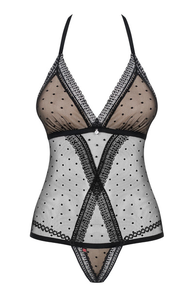 876-Ted-1 Body Czarne L/Xl Obsessive