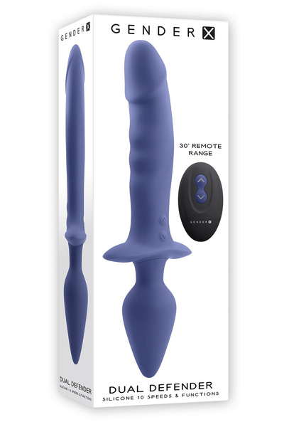 Podwójny Wibrator Dual Defender Gender X