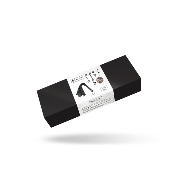 Батіг Black Organosilicon Flogger Liebe Seele