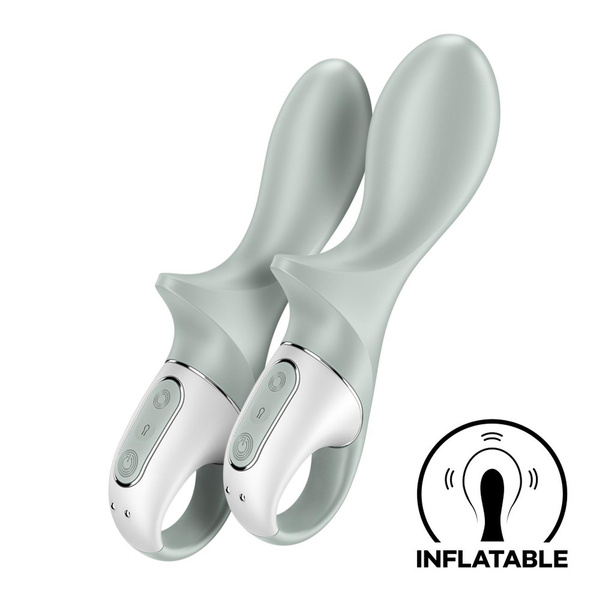 Pompowany wibrator Air Pump Booty 3 greygreen Satisfyer
