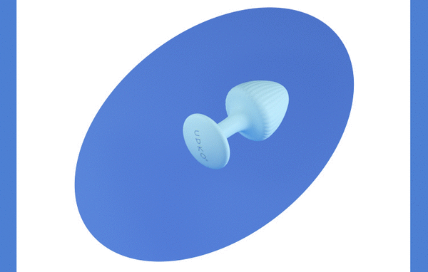 Набір анальних пробок The Mushroom Butt Plugs Three-Piece Set UPKO