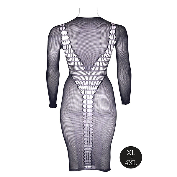 Sukienka Midi Carme Xl Dress With Turtleneck Black Osx Le Désir