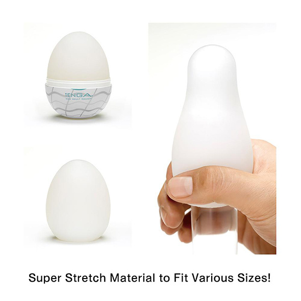 Elastyczny mini masturbator jajko Tenga Egg Sphere EGG-017