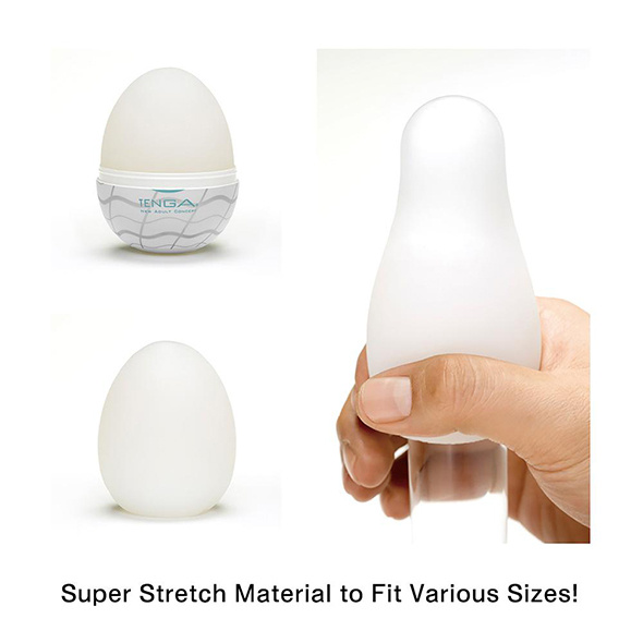 Elastyczny mini masturbator jajko Tenga Egg Tornado EGG-016