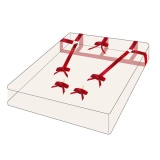Паси до ліжка Bowknot Bed Restraint Straps UPKO