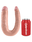 Podwójne Dilda Cieliste 44Cm U-Shaped Large Double Trouble King Cock