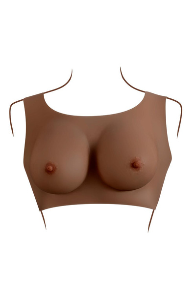 Gender X Undergarments Plate C-Cup Dark