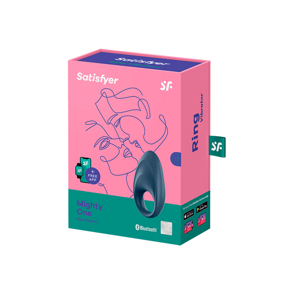Ерекційне Кільце Кероване Додатком Mighty One Ring Satisfyer
