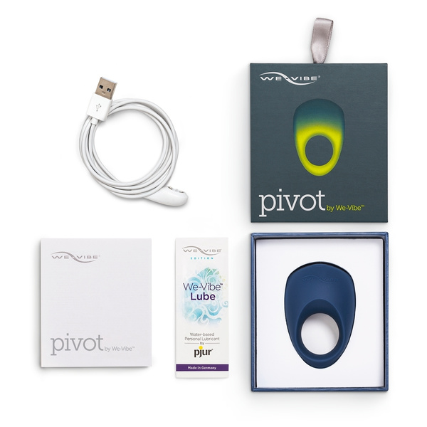 Ерекційне кільце Pivot Midnight Blue We-Vibe