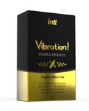 Стимулюючий охолоджуючий гель Vibration! Vodka 15 Ml intt