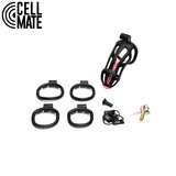 Пас цноти Centurion Chastity Cage Black Size 4 CELLMATE