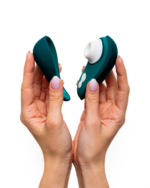 Стимулятор клітора Liberty 2 Dark Petrol Womanizer