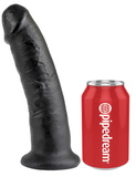 King Cock 9' Cock Black dildo czarne 23cm