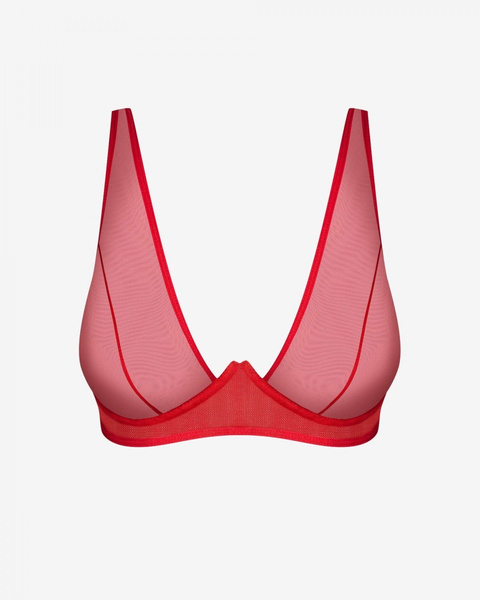 Promees Ginny Red bra L