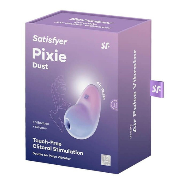Clitoral Stimulator Pixie Dust Violet/Pink Satisfyer