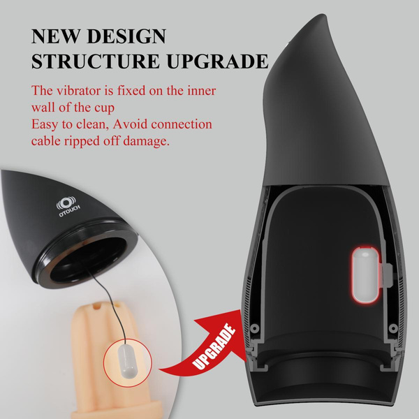 Вібруючий Мастурбатор З Функцією Засмоктування Airturn3 Vagina Opening Мастурбатор OTOUCH