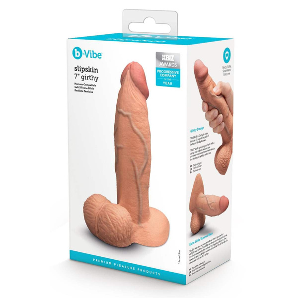 Dildo 17,8 cm Slipskin 7 Inch Girthy B-Vibe