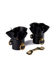 Skórzane Kajdanki Ze Skórzaną Falbaną Zalo & Upko Leather Lacelike Handcuffs UPKO