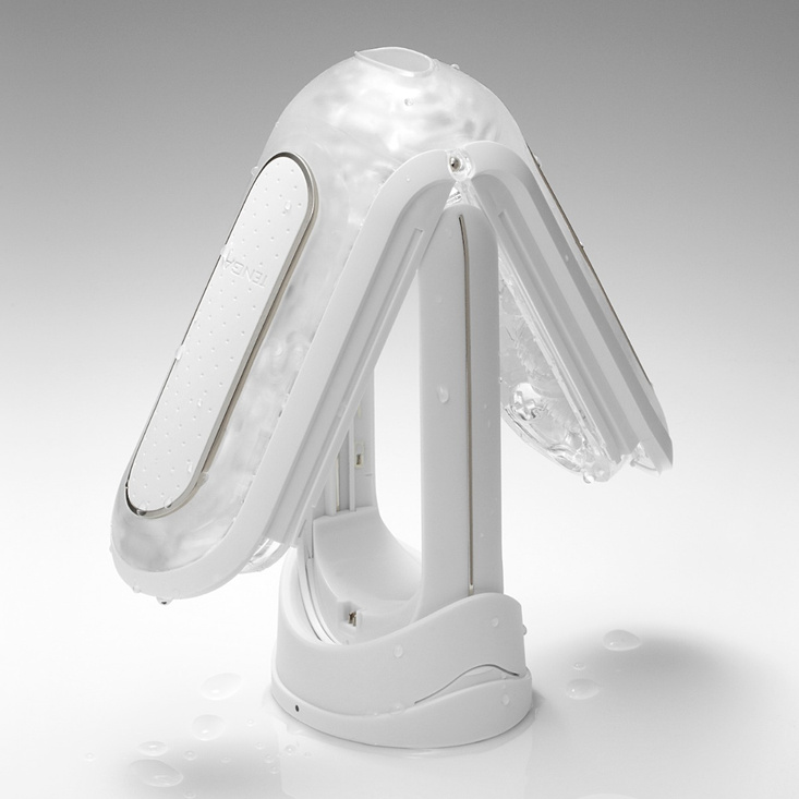 Tenga Flip Zero Electronic Vibration White wibrujący masturbator biały