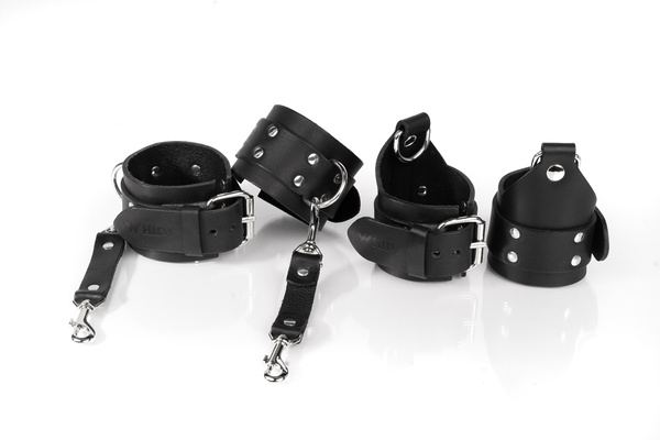 Kajdanki do Krzyża Świętego Andrzeja Primal Bond Whips