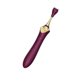 Багатофункціональний Вібратор Bess 2 Velvet Purple Zalo