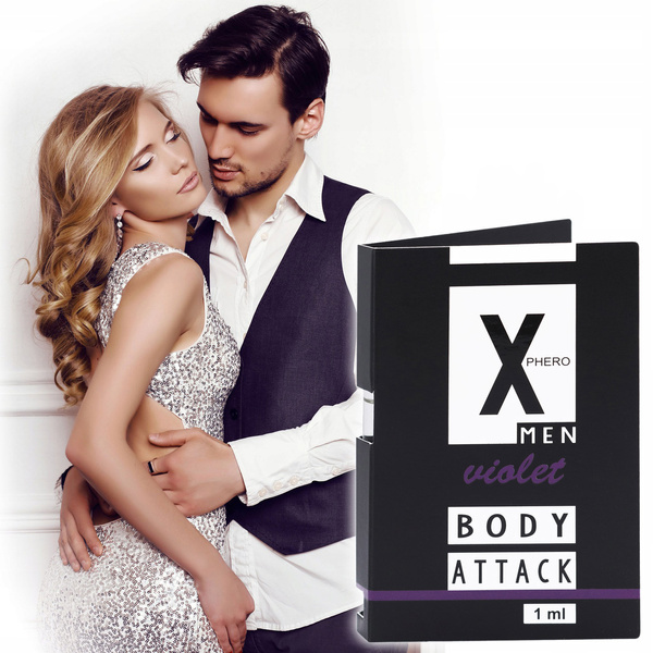 Феромони для чоловіків Body Attack Violet For Men 1Ml Aurora