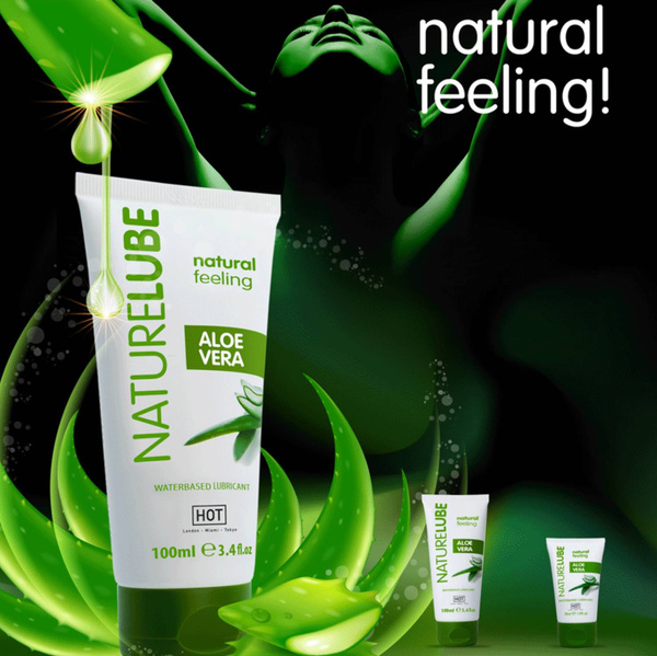 Nature Lube waterbased Aloe Vera 100ml Hot