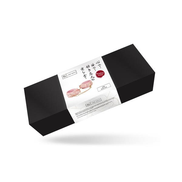 Liebe Seele Boudoir Amor Pink Ankle Cuffs
