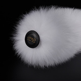 Від'єднувана Металева Пробка З Лисим Хвостом Upko Fox Fur Tail Small Butt Plug UPKO