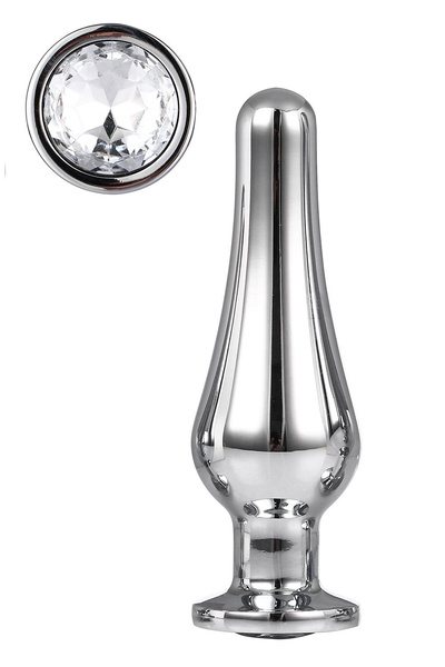 Gleaming Love Silver Pleasure Plug M Dreamtoys Anal Plug