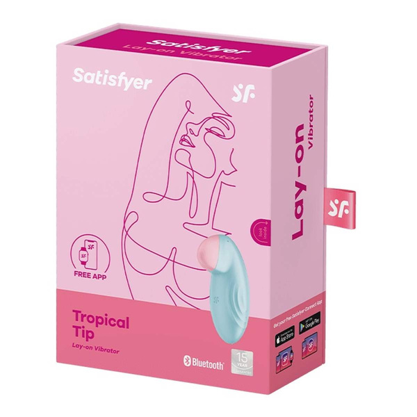 Clitoral Stimulator Tropical Tip light blue Satisfyer