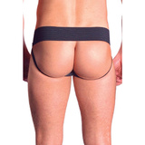 - Sk?rzane jockstrapy two bands Z?L S