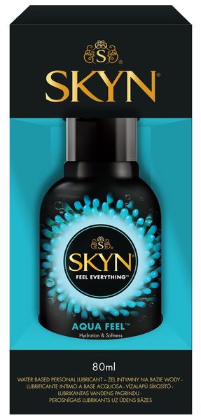 Lubrykant Wodny Z Aloesem I Witaminą E Skyn Aqua Feel 80 Ml Unimil