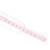 Obróżka White & Pink Fairy Goat Leather Collar Liebe Seele