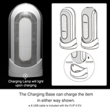 Masturbator Flip Zero Electronic Vibration White Tenga