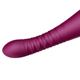 Вібратор King Vibrating Thruster Velvet Purple Zalo