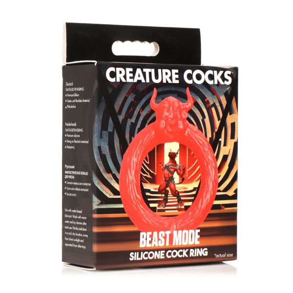 Beast Mode Silicone Cock Ring Creature Cocks