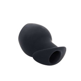 Анальний тунель Chalice Silicone Tunnel Plug Black XL Brutus