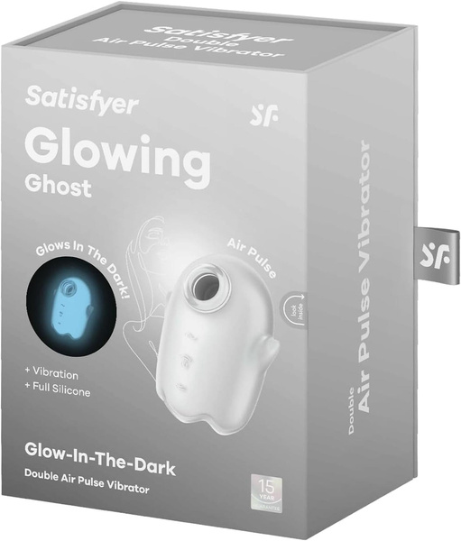 Stymulator łechtaczki Glowing Ghost White Satisfyer