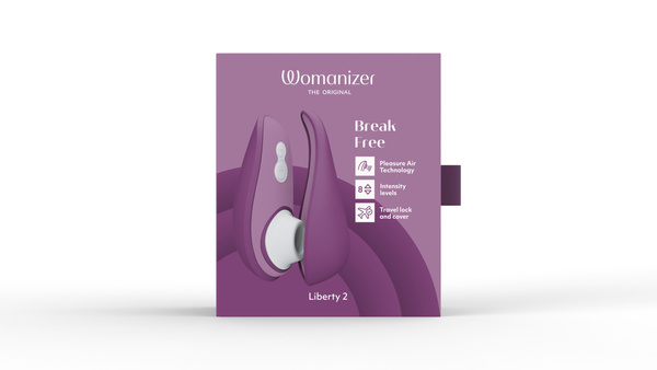 Stymulator Łechtaczki Liberty 2 Purple Womanizer
