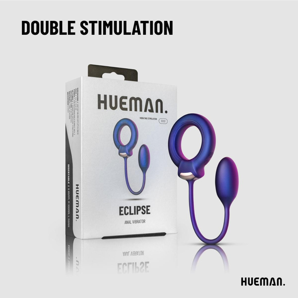 Ерекційне кільце Cockring With Anal Ball Hueman