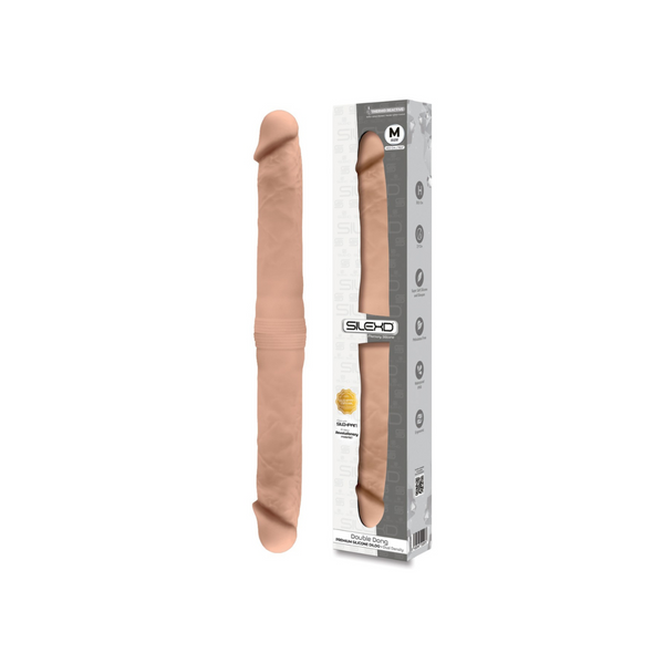 Podwójne Dildo Model 1 Double Dong M Flesh Silexd