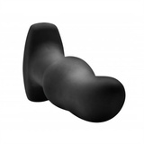Wibrujący Korek Analny Model M Curved Rimmer Plug With Remote Rimmers
