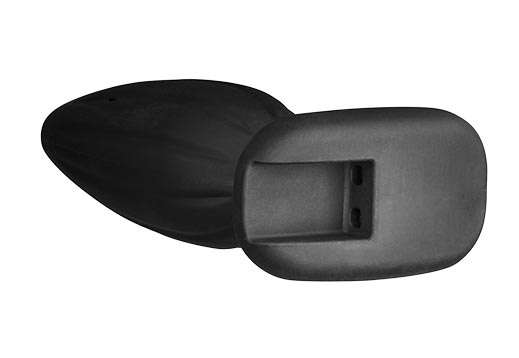 ElectraStim Silicone Noir Rocker Butt Plug Small